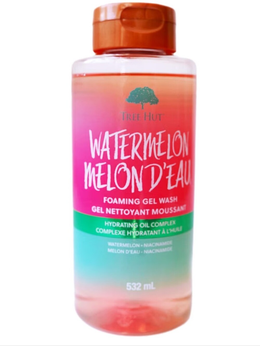 Tree Hut Watermelon Foaming Gel Body Wash